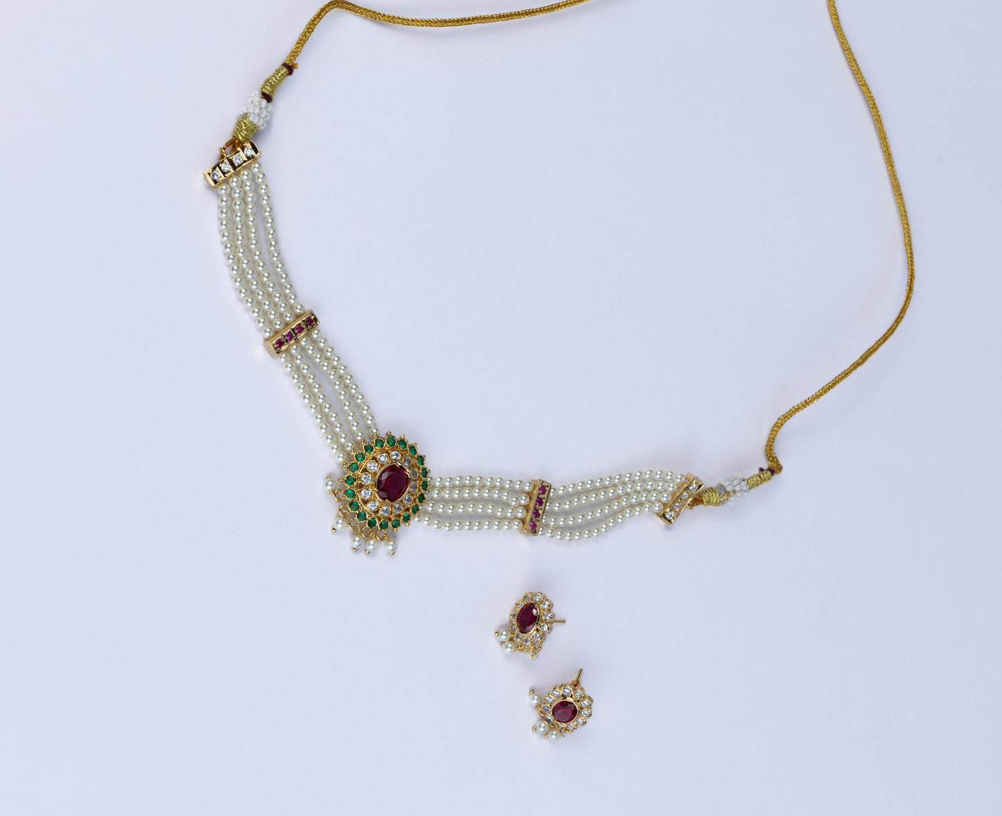 Rajmata Chinchpeti Set