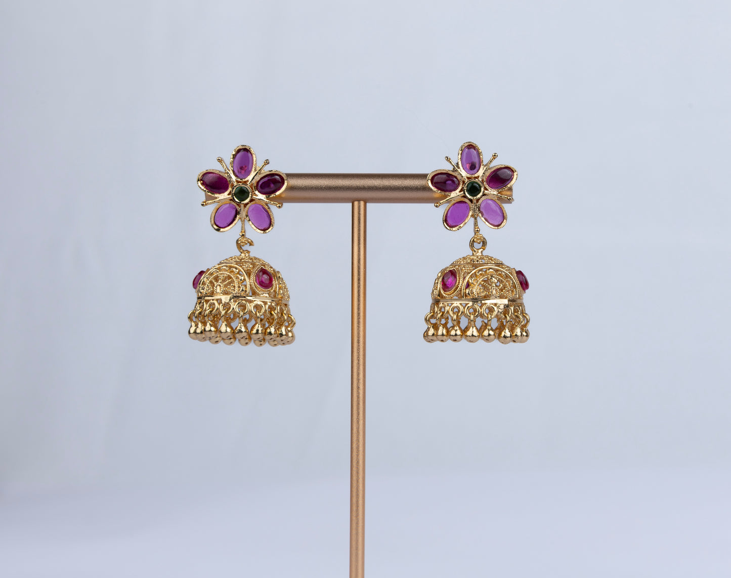 Kempu Kalakshetra Jhumka