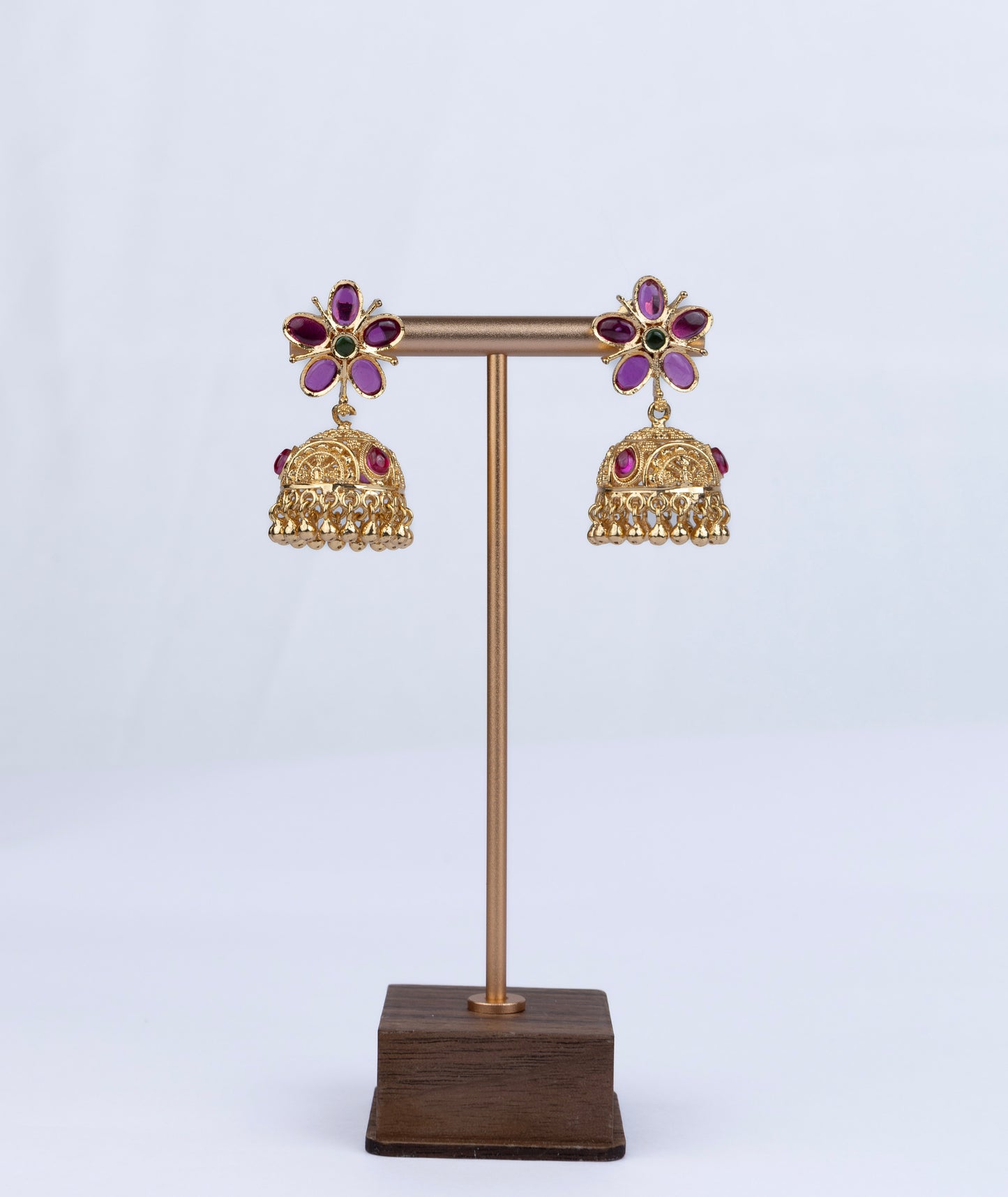 Kempu Kalakshetra Jhumka