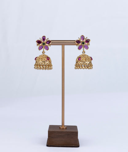 Kempu Kalakshetra Jhumka
