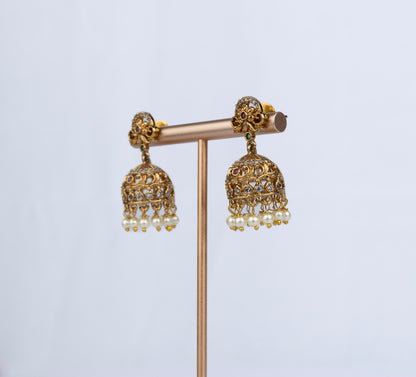 Antique Temple Jhumka