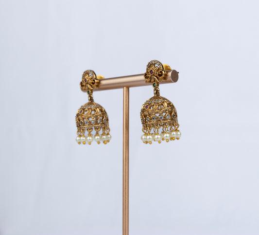 Antique Temple Jhumka