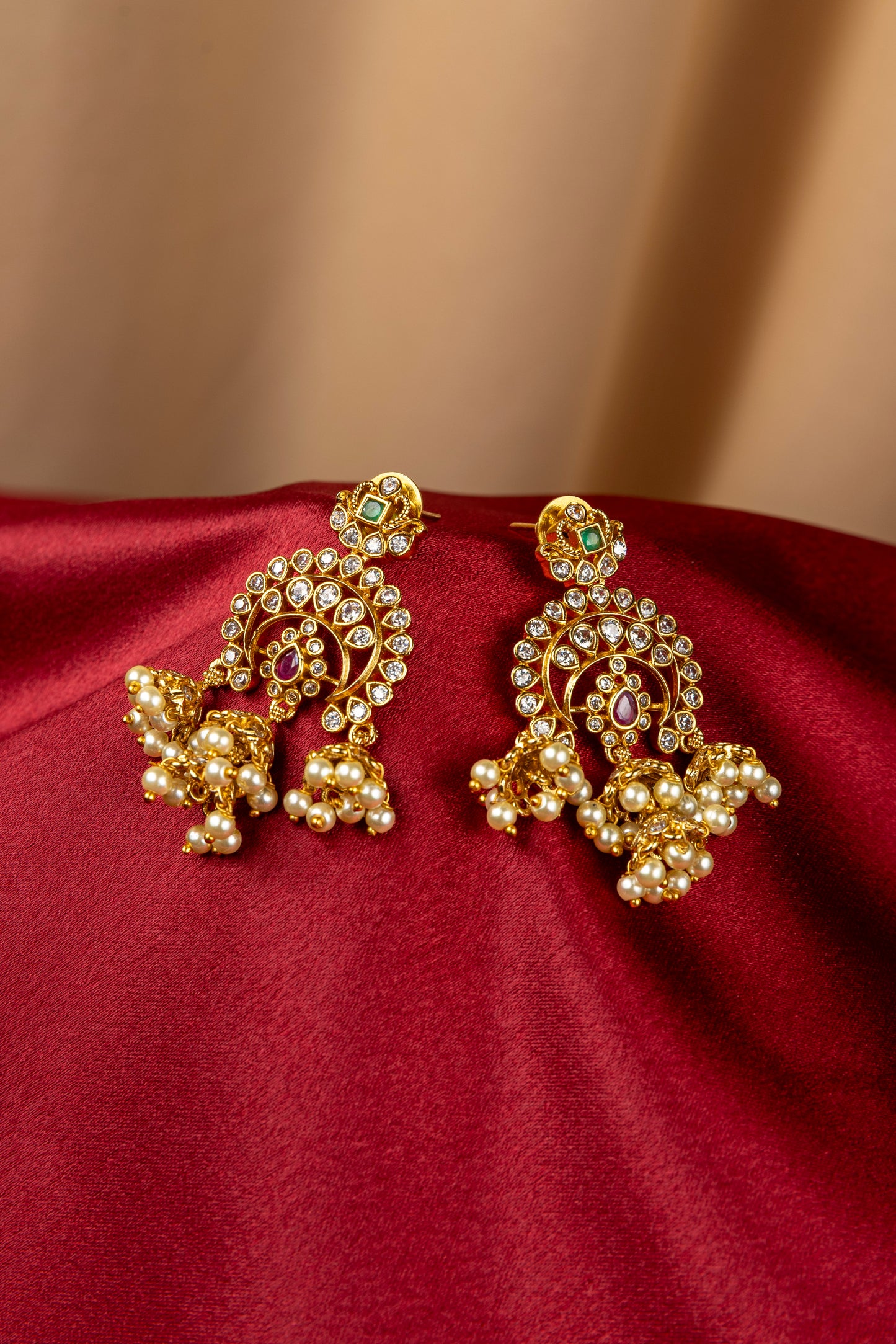 Chandramukhi Chandbali Earrings