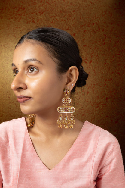 Rani Ki Vav Statement Earrings