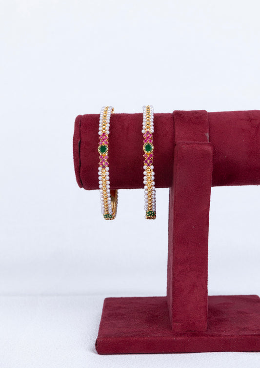 Pearl Rajwadi Bangle