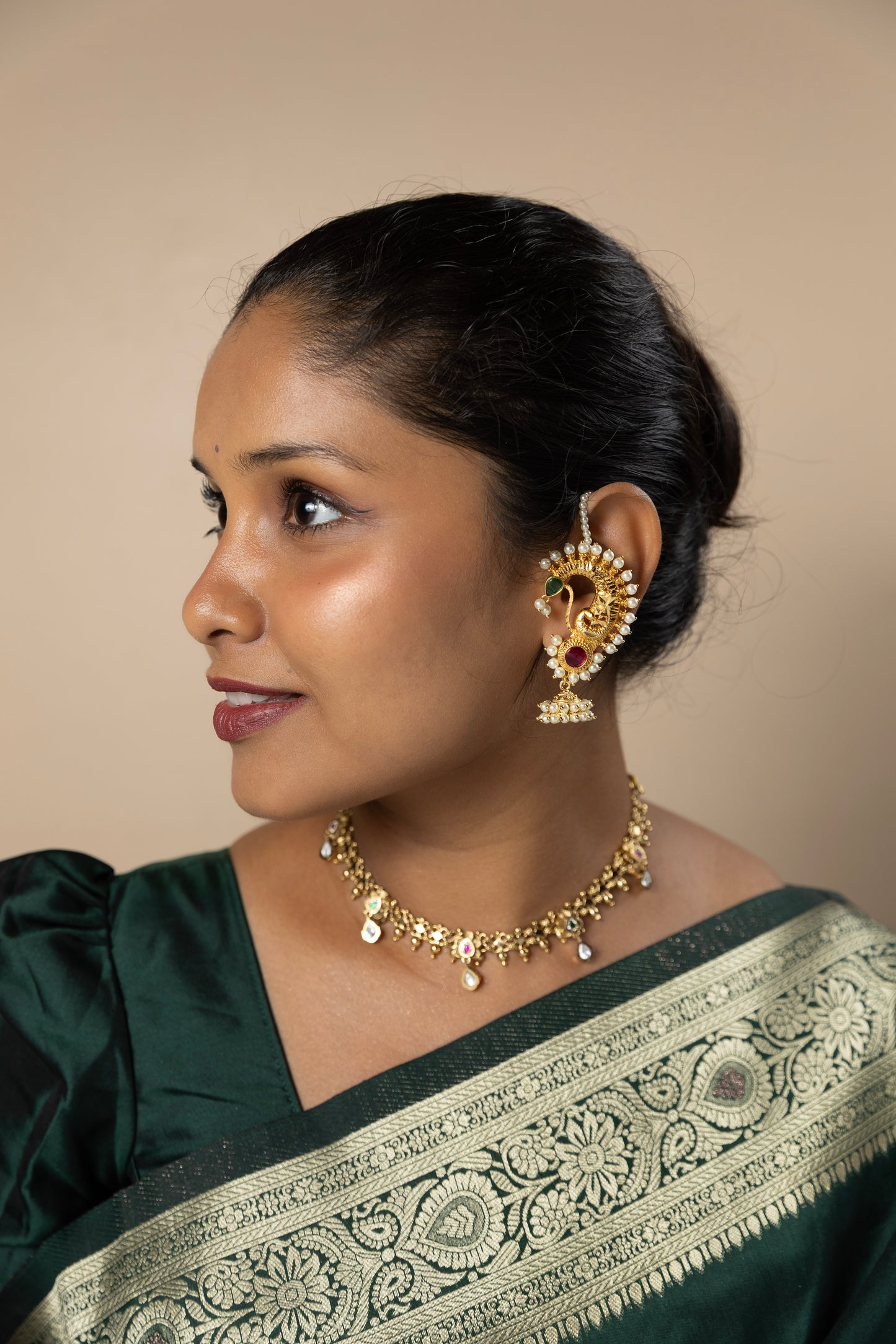 Padmini Kaan Jhumka