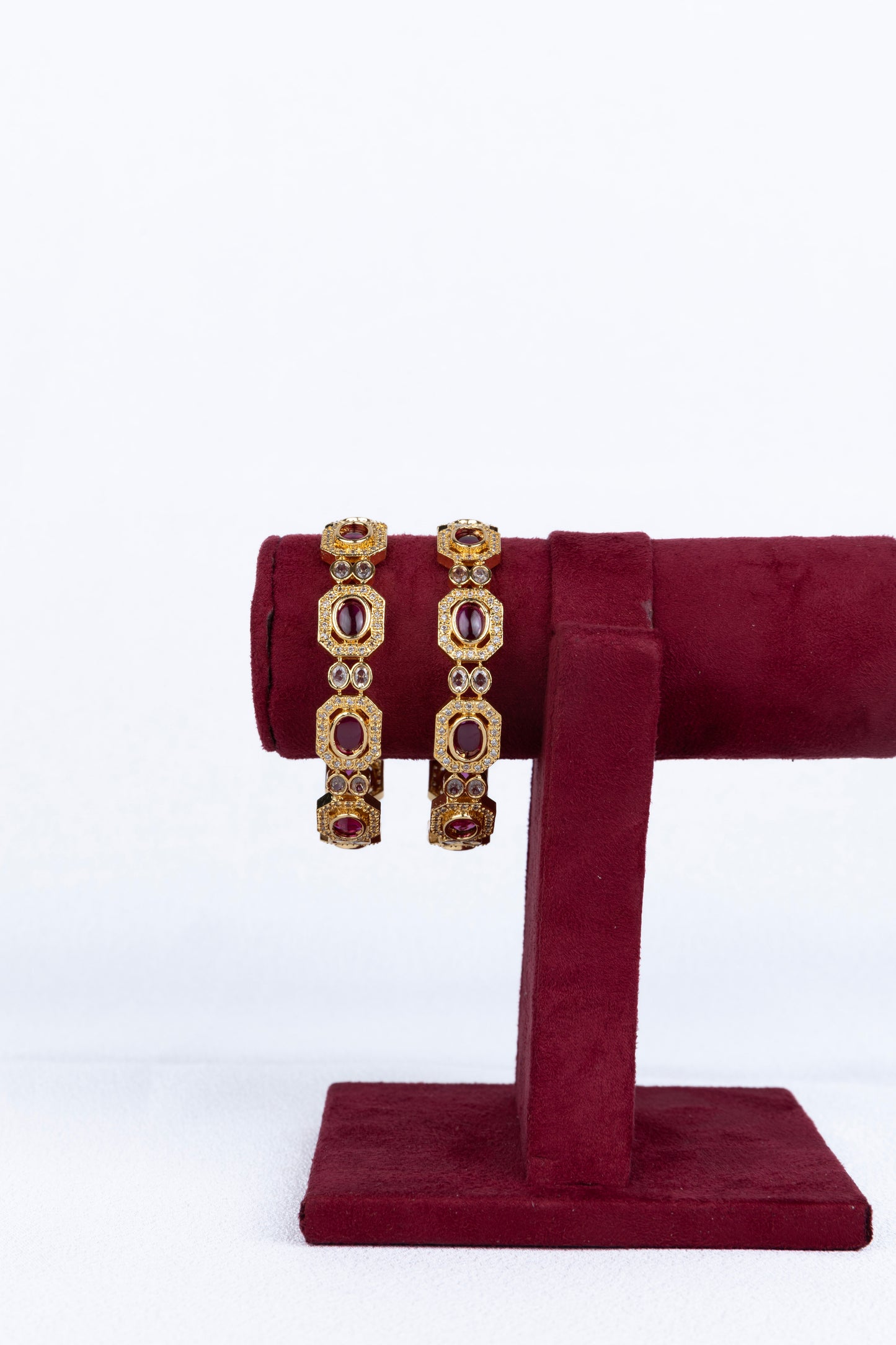 Ruby Victorian Bangles