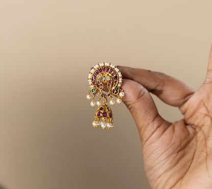 Jadau Kemp Jhumka