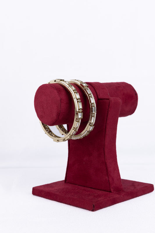 Nazaakat Kundan Bangles