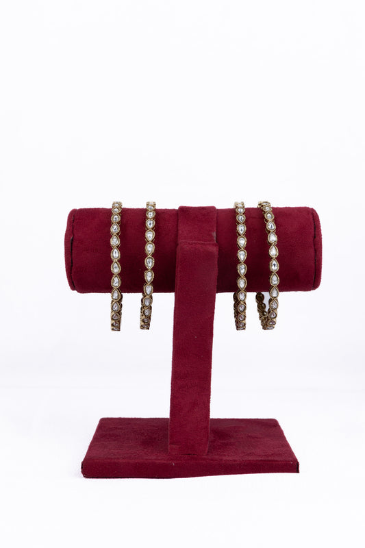 Paaneri Kundan Bangles