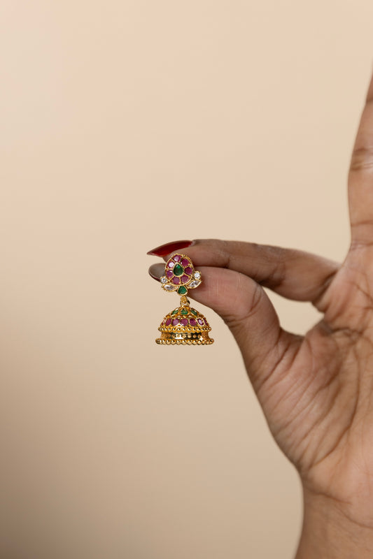 Traditional Kemp Jhumka