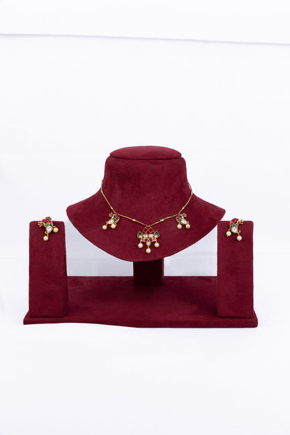 Tokai Jadau Kundan Chain Set