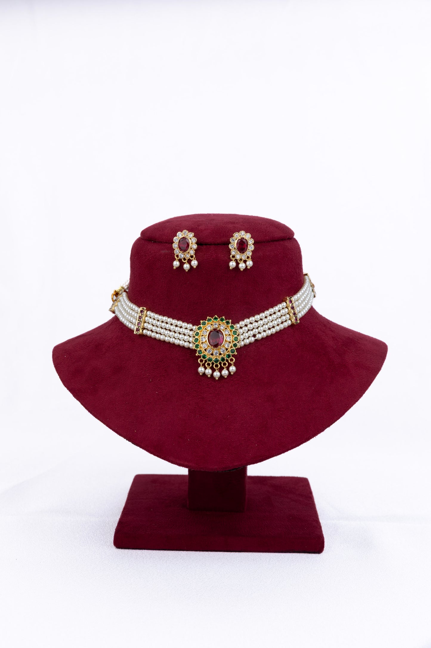 Rajmata Chinchpeti Set
