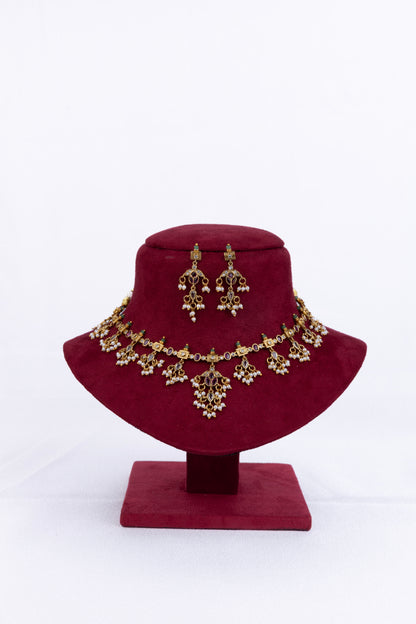 Laghu Guttapusalu Necklace Set