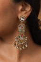 Kundan Candy Statement Earrings