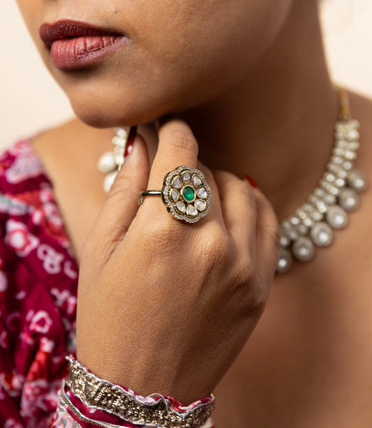 The Rajkumari Blossom Ring