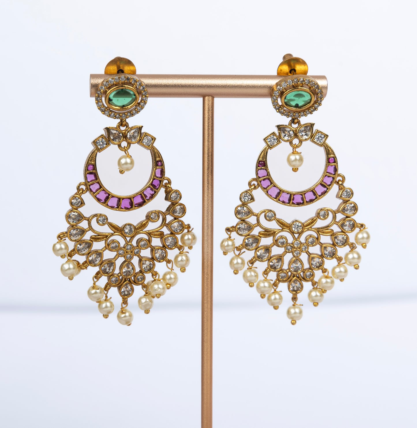 Rajkumari Chandbali Earrings