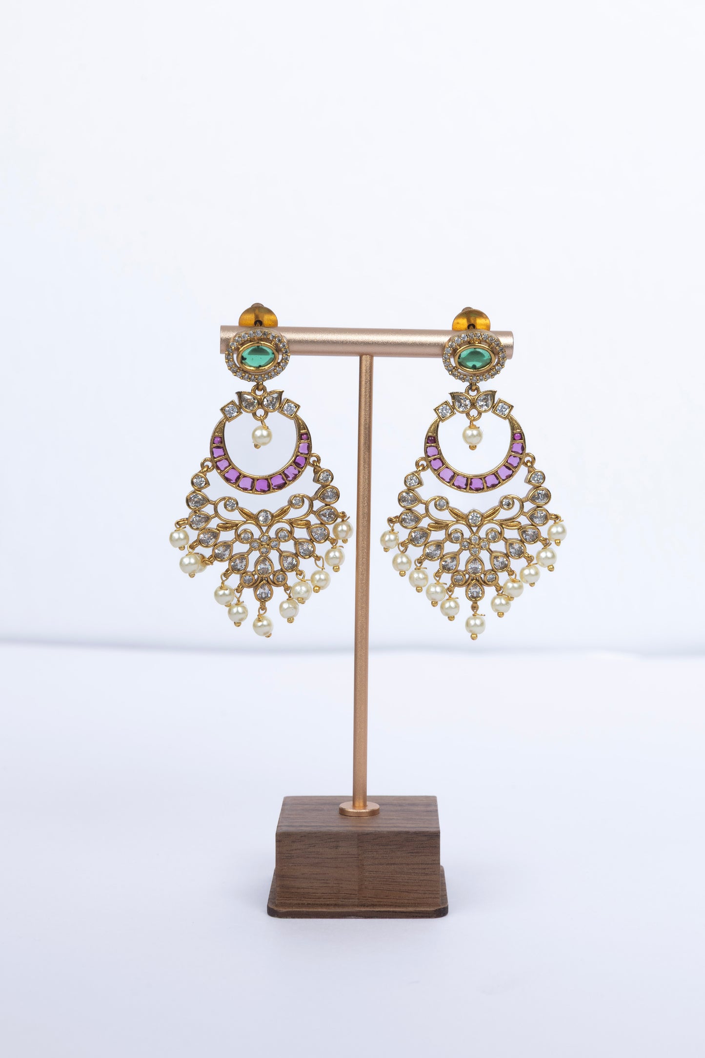 Rajkumari Chandbali Earrings