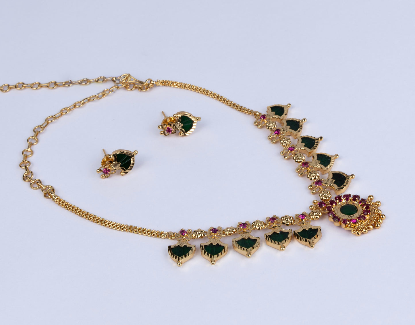 Harita Palakka Necklace Set