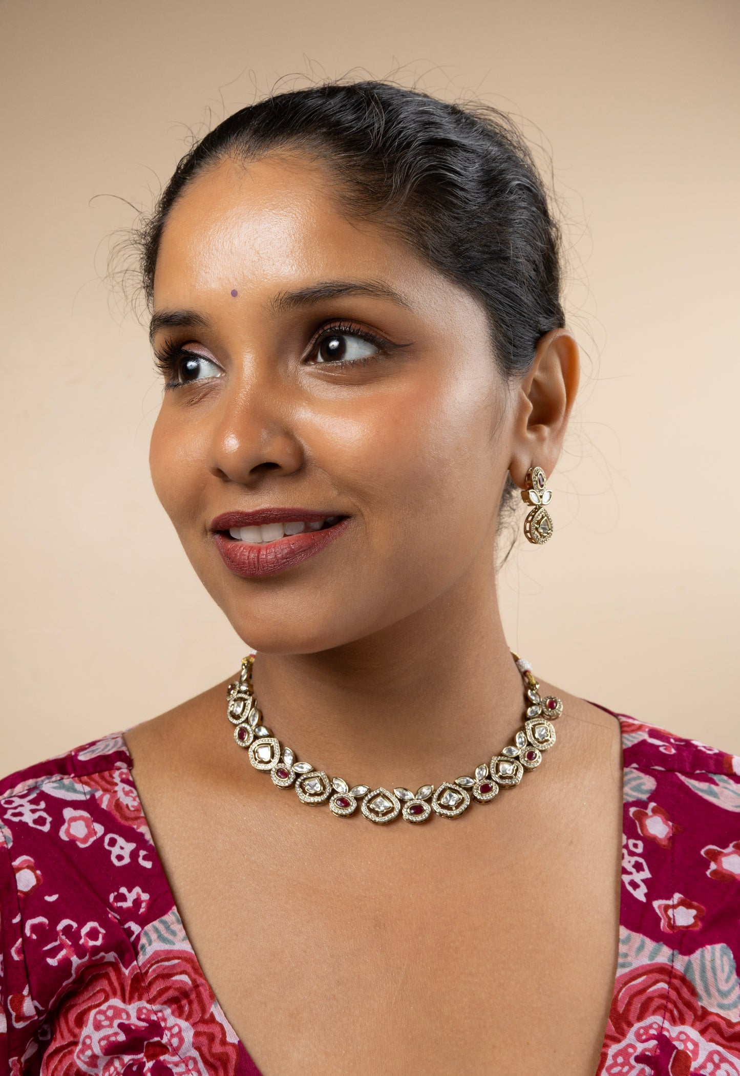 Parna Polki Kundan Choker Set