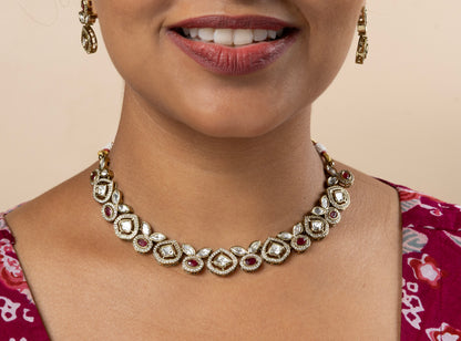 Parna Polki Kundan Choker Set