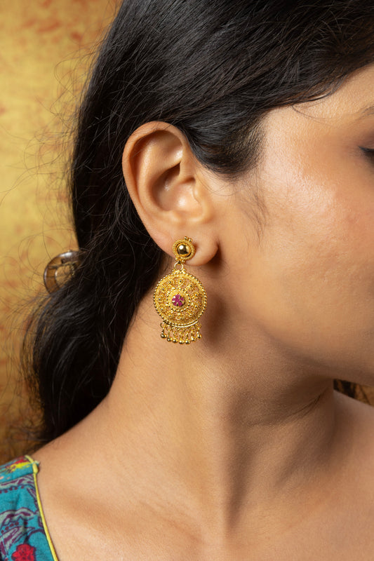 Mandala Filigree Earrings