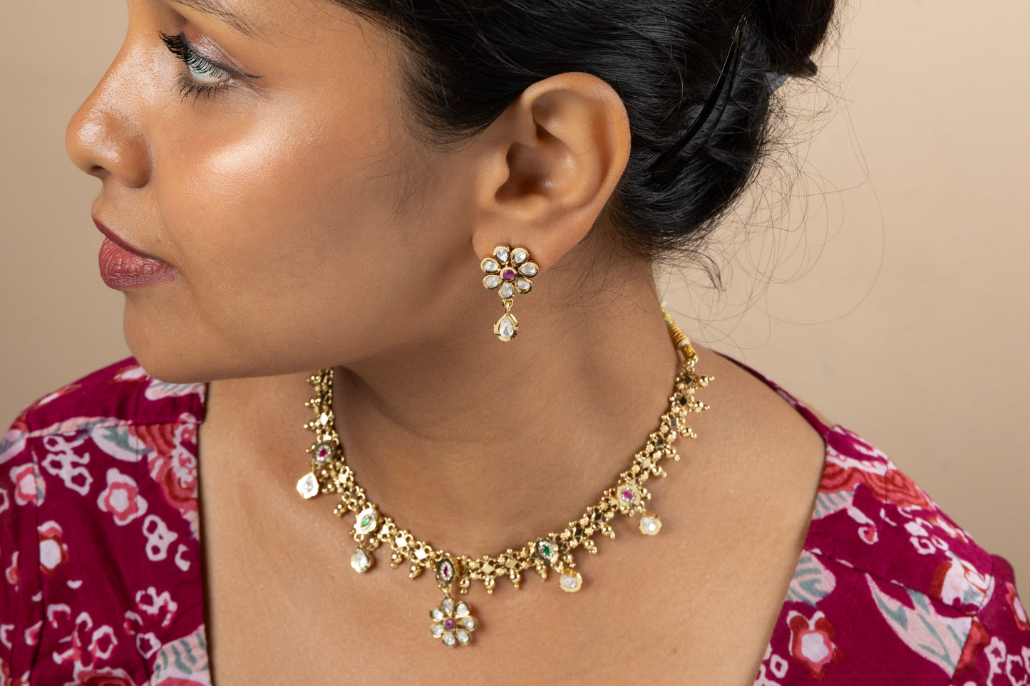 Regal Rajwadi Necklace Set