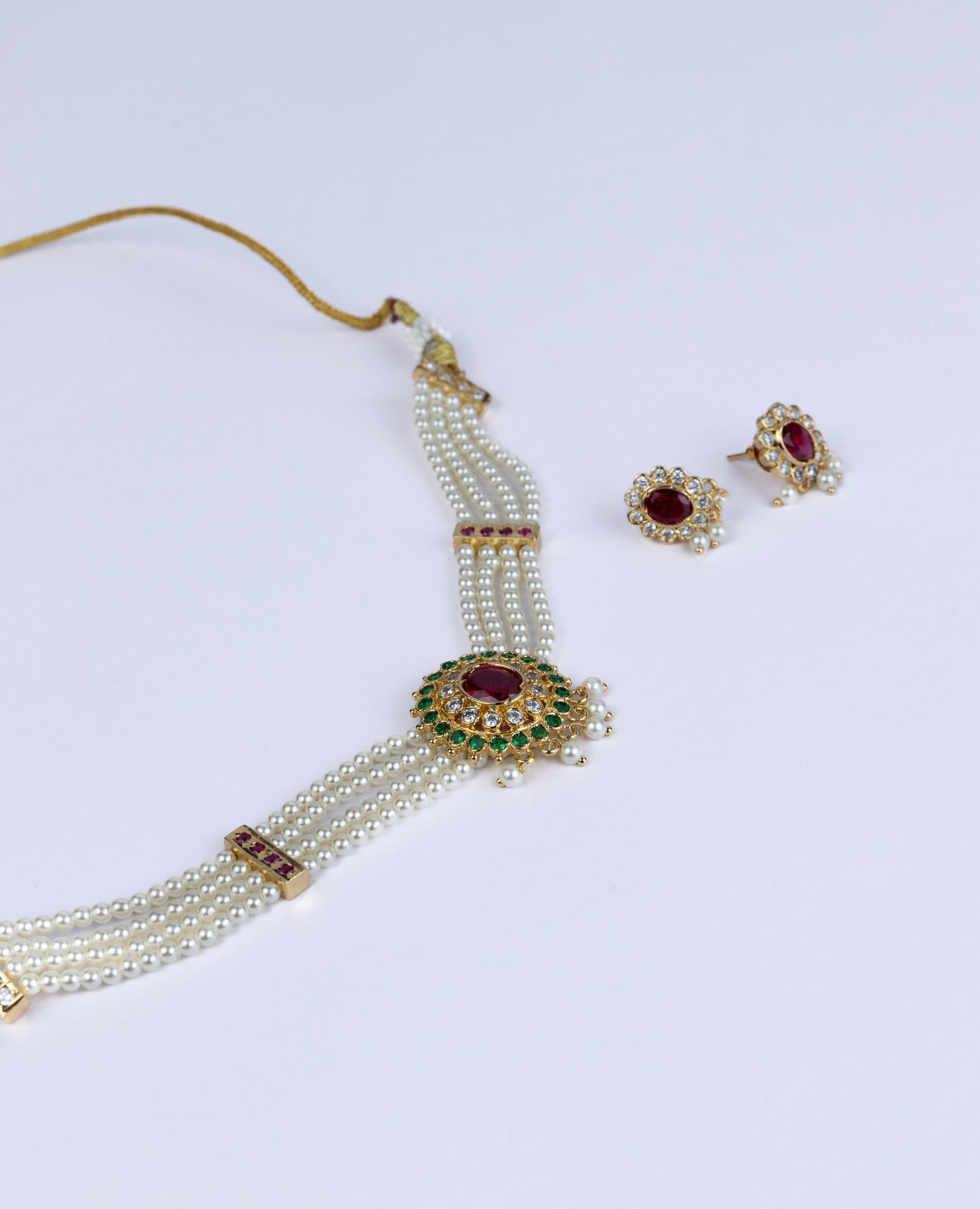Rajmata Chinchpeti Set