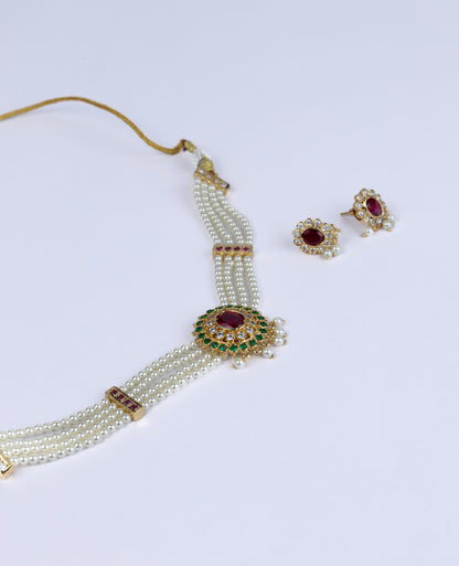 Rajmata Chinchpeti Set