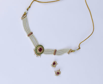 Rajmata Chinchpeti Set