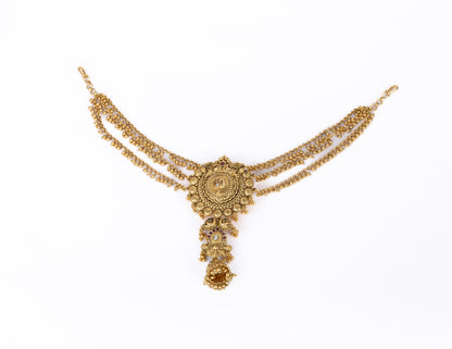 Floral Jada Billai Hair Jewellery