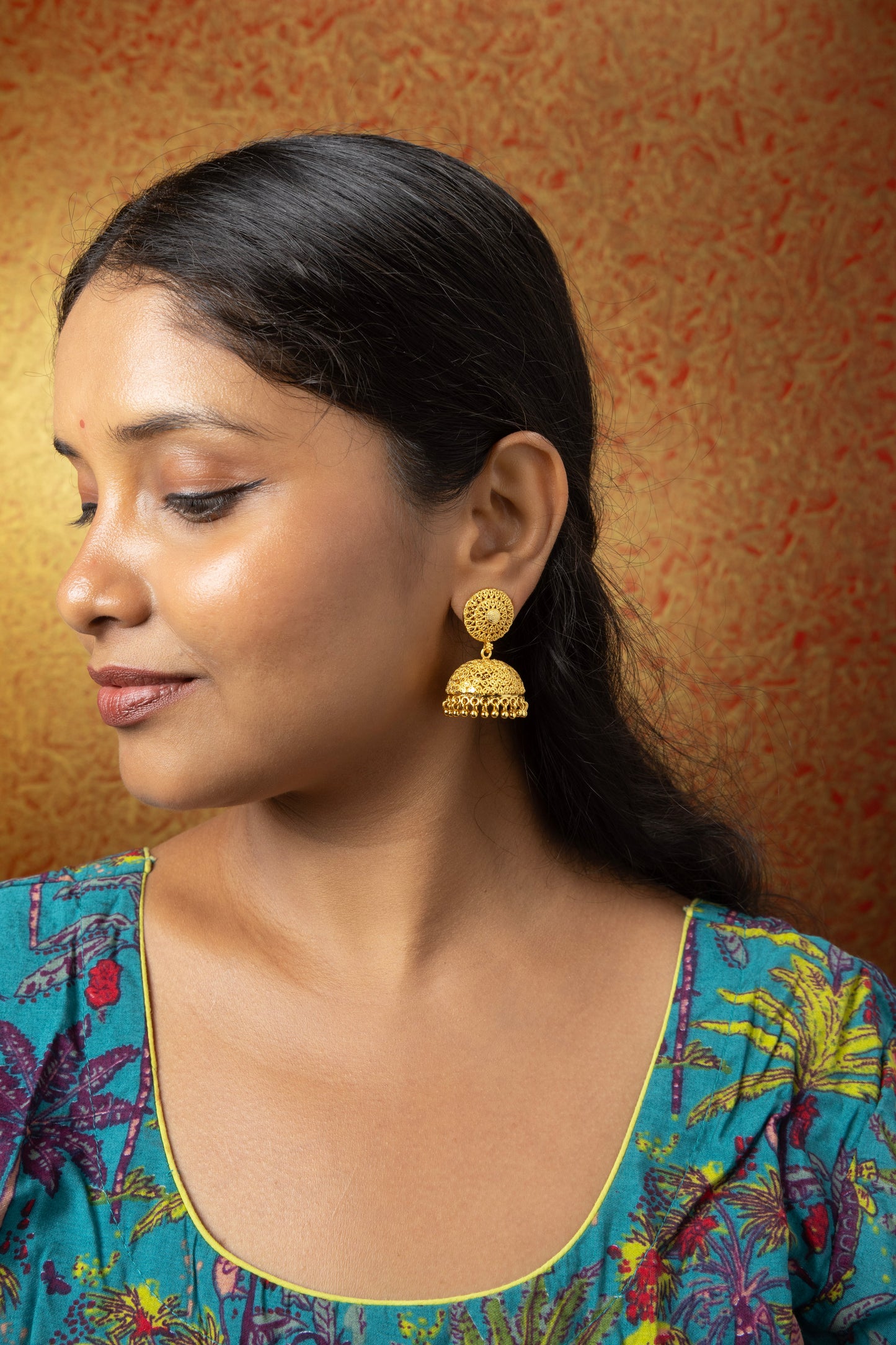 Calcutta Filigree Jhumka
