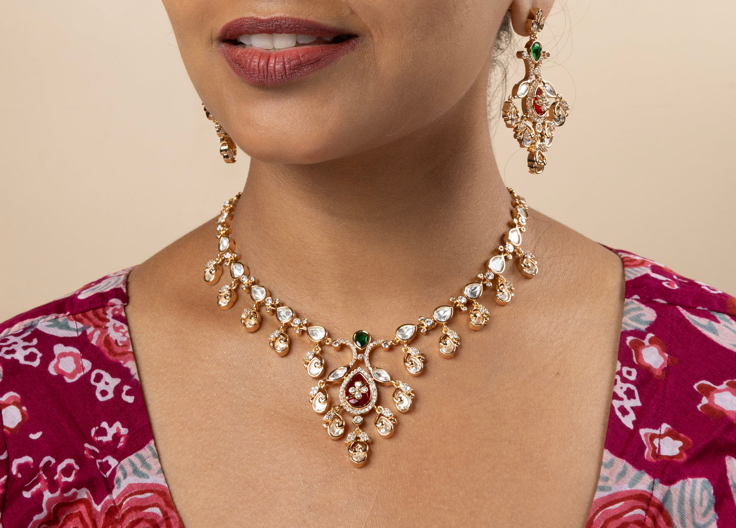 Rajkumari Petal Suite Set