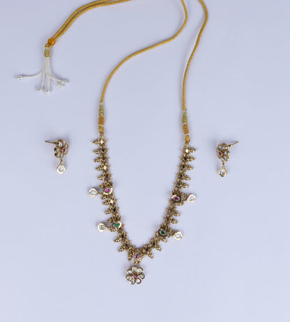 Regal Rajwadi Necklace Set