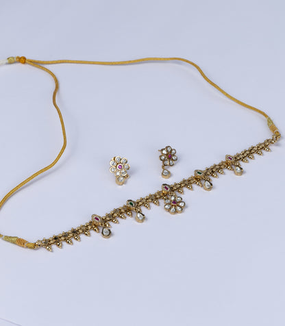 Regal Rajwadi Necklace Set