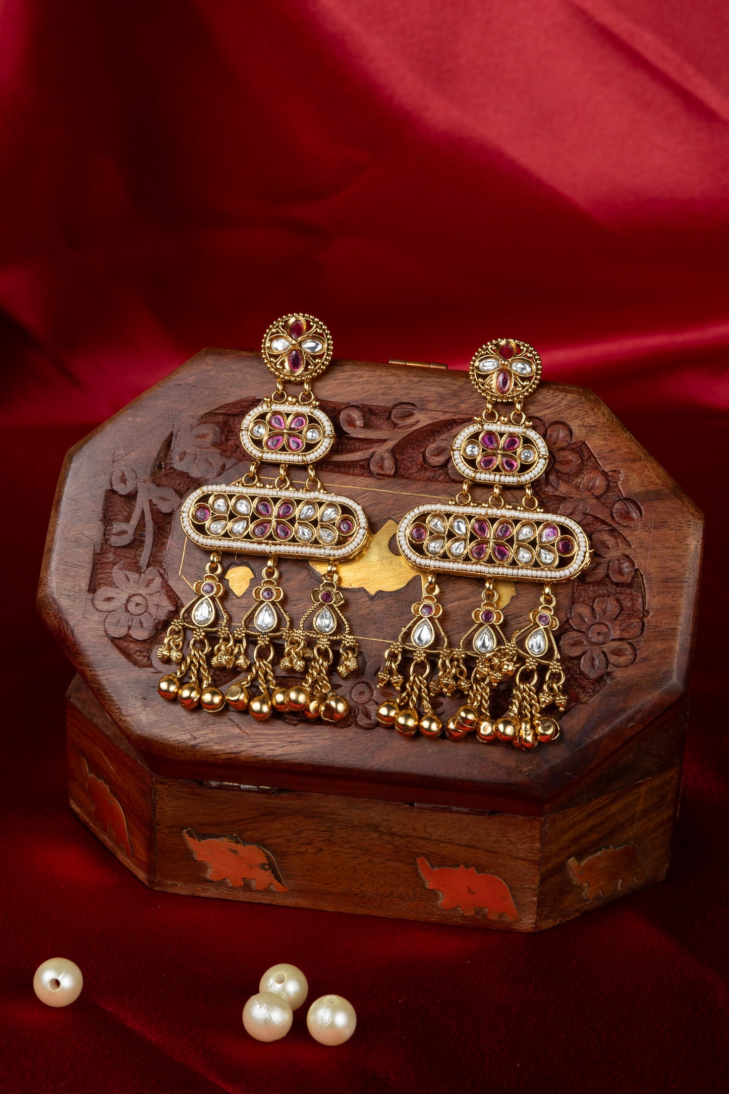 Rani Ki Vav Statement Earrings