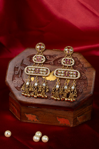 Rani Ki Vav Statement Earrings