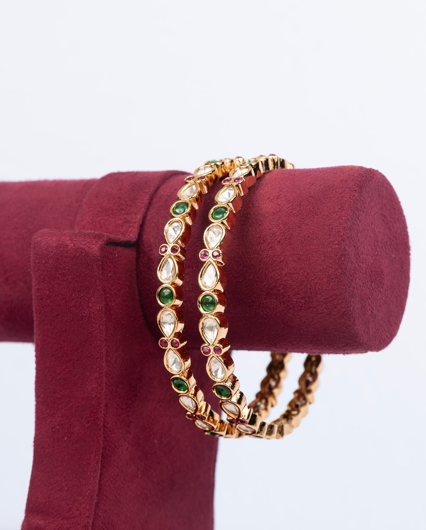 Kiara Antique Floral Bangles