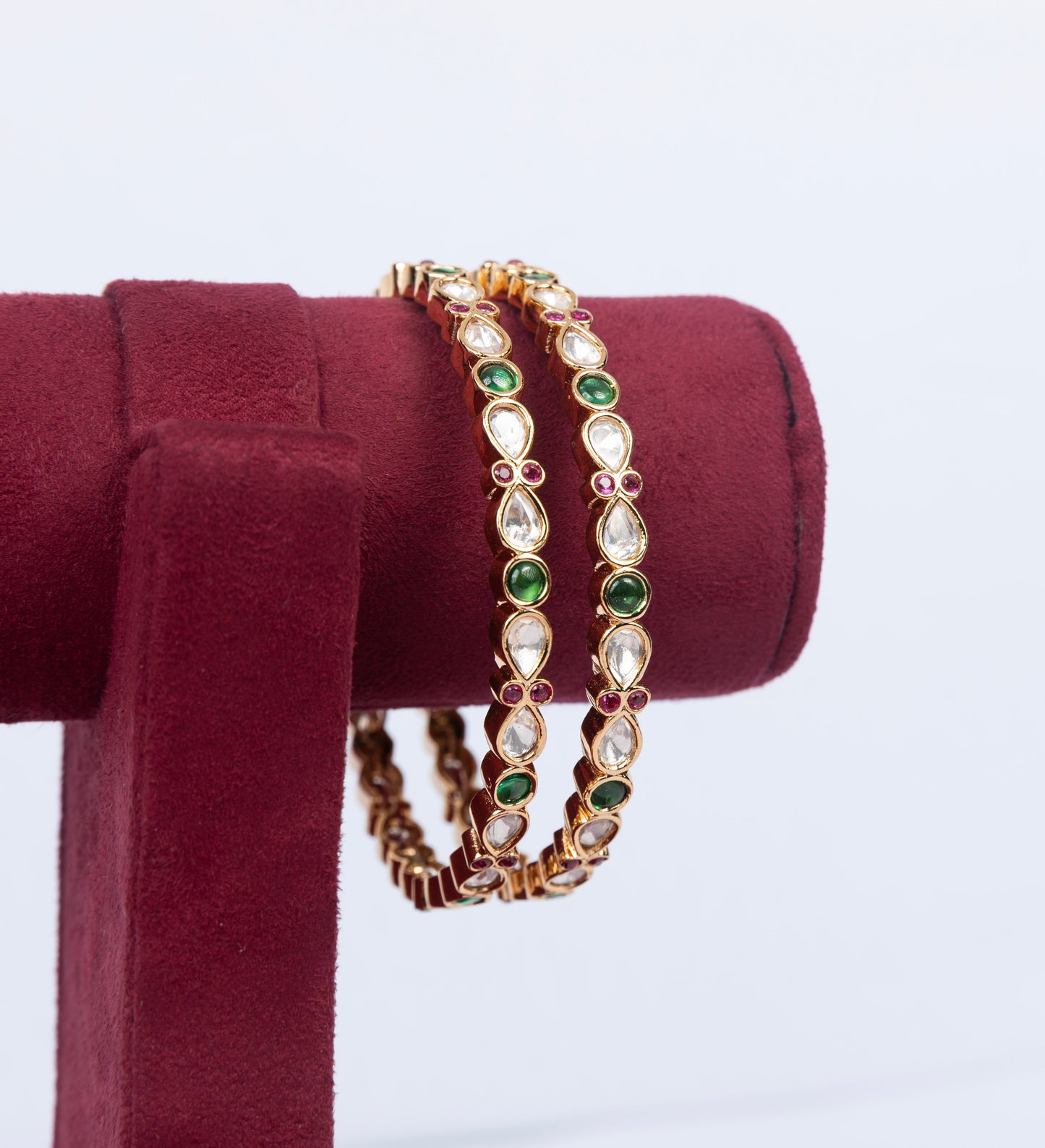 Kiara Antique Floral Bangles