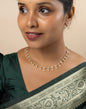 Delicate Diamond Cut Necklace Set