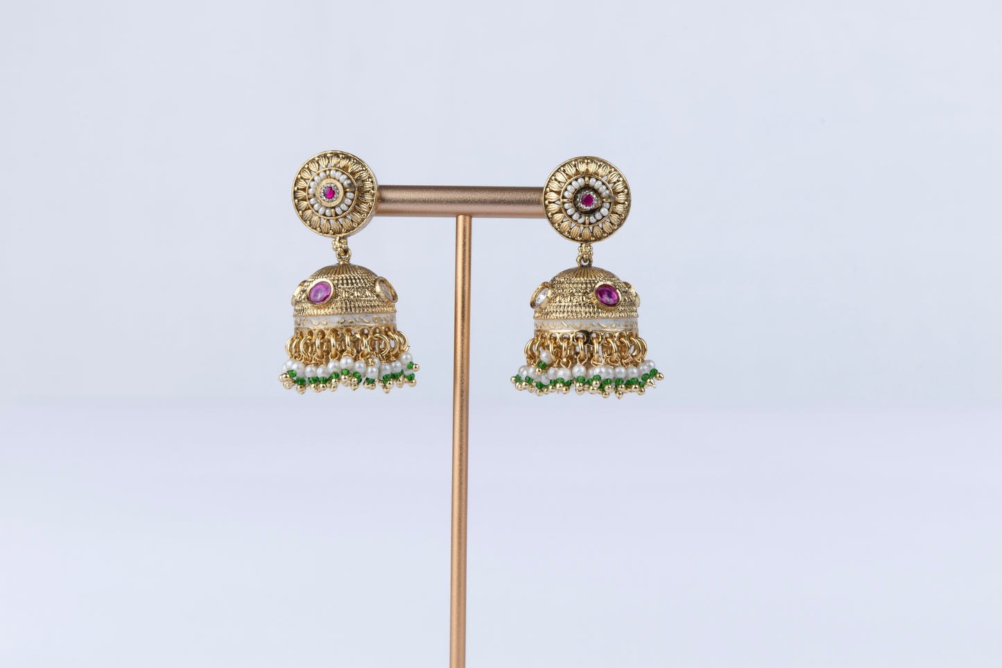 Rajwadi Ratna Jhumkas