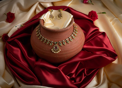 Manga Malai Choker Set