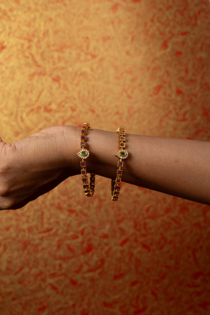 Antique Block Bangles
