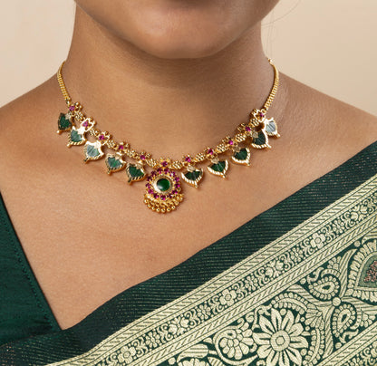 Harita Palakka Necklace Set