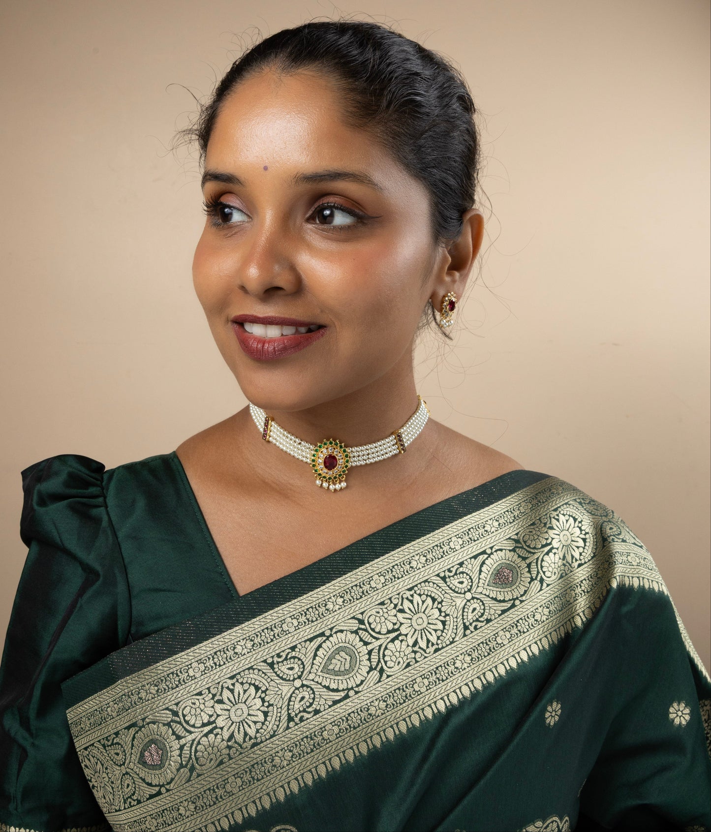 Rajmata Chinchpeti Set